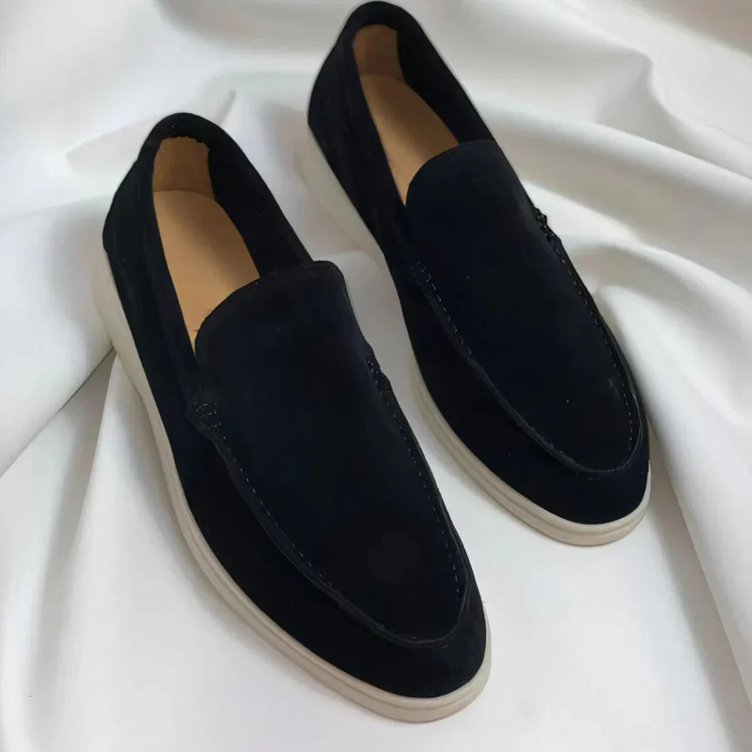 Sebas | Elegantes mocasines de ante