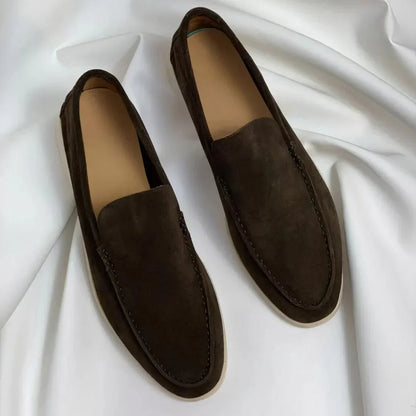 Sebas | Elegantes mocasines de ante