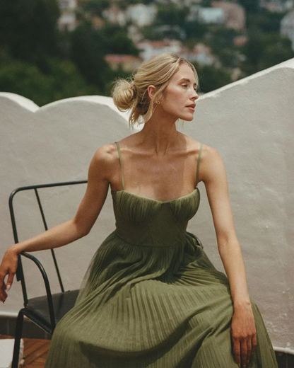 Luna | Vestido elegancia con espalda descubierta