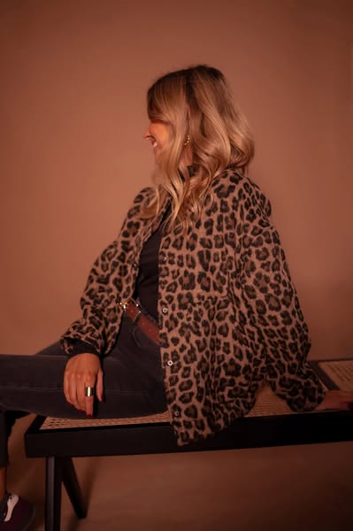 Leopard™ | Chaqueta Bomber de Leopardo